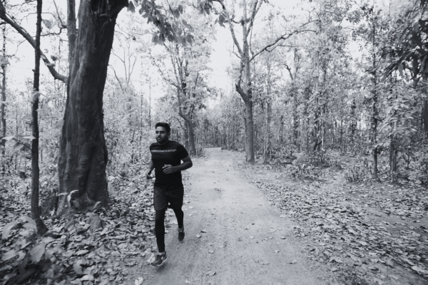 Swapnil exploring trail running possibilities